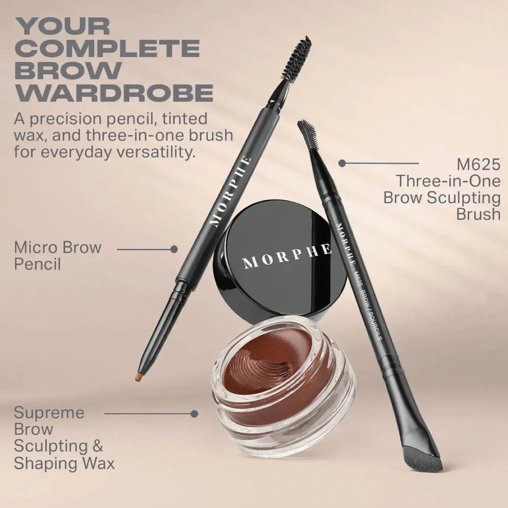 Morphe High Archiever Everyday Essentials Brow Kit (Biscotti) (NWT)